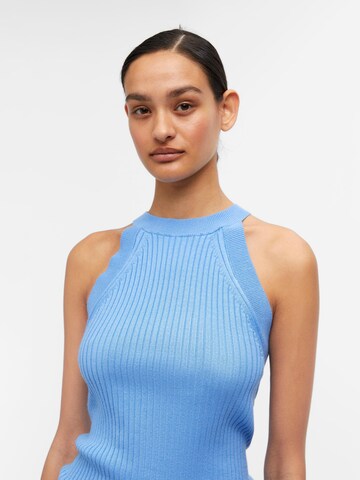 Top in maglia 'Ester' di OBJECT in blu