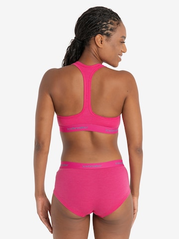 ICEBREAKER Bustier Sports-BH 'Sprite' i pink