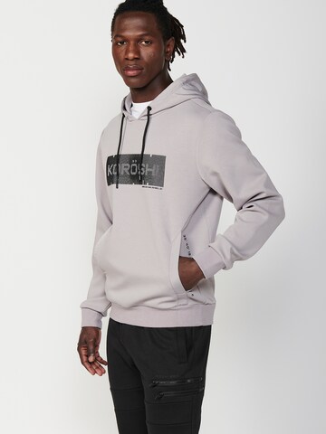 Sweat-shirt KOROSHI en gris