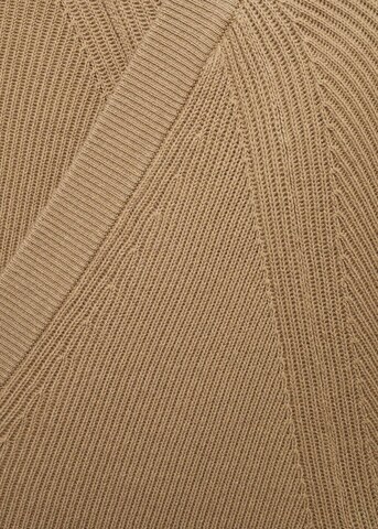 MANGO MAN Strickjacke 'Hodei' in Beige