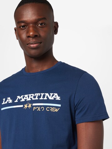 La Martina Shirt in Blauw