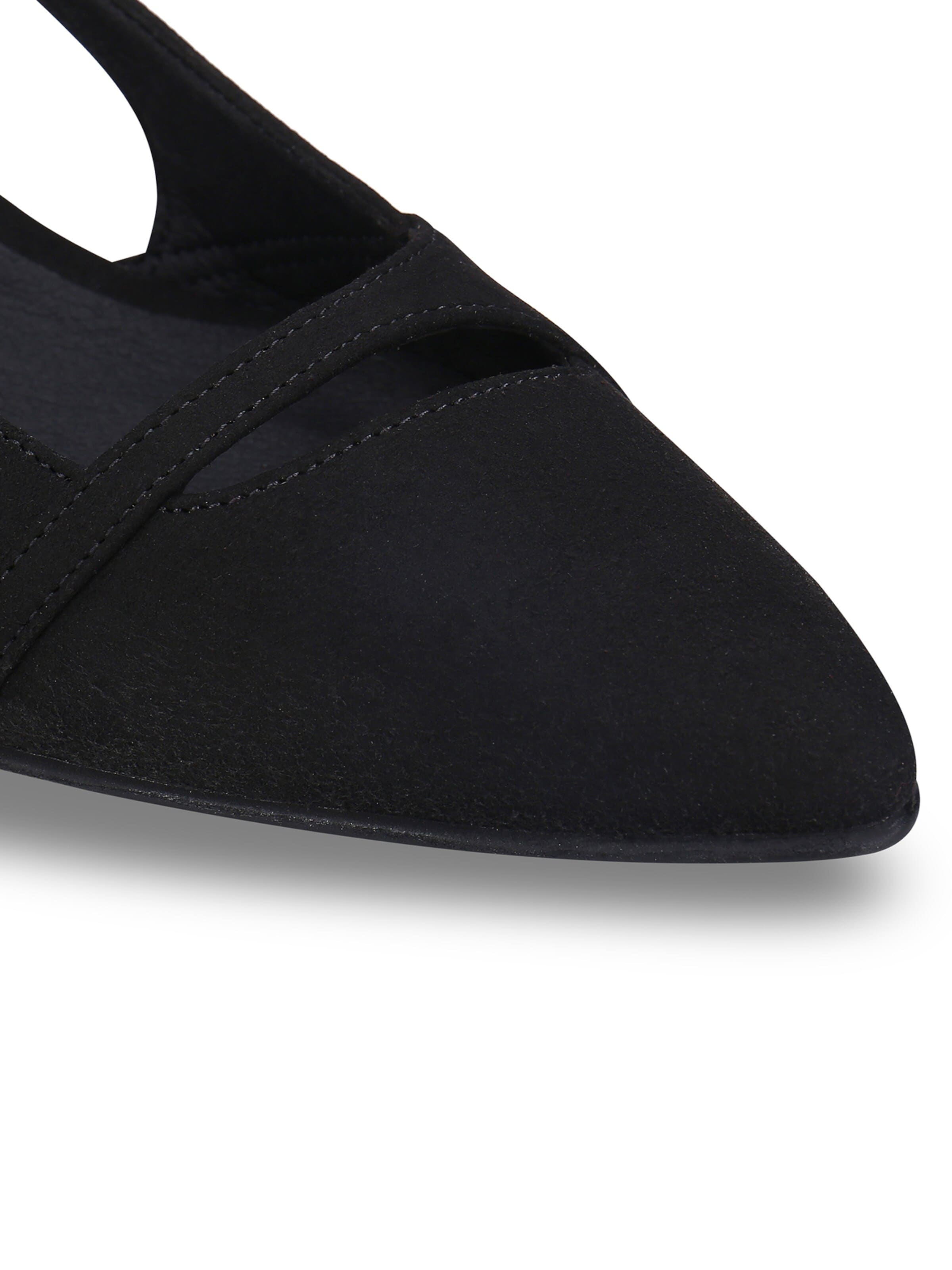 nae Vegan Shoes Slingback Pumps 'SOLANE' in Black