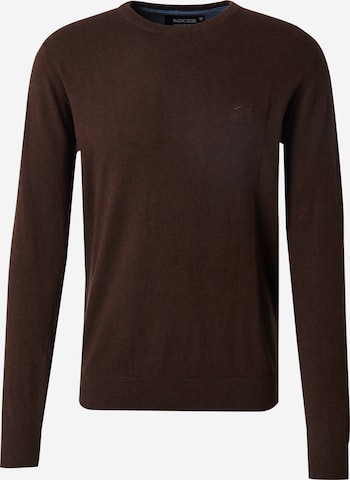 Pullover 'Wildman' di INDICODE in marrone: frontale