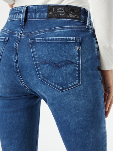 REPLAY Slimfit Jeans 'LUZIEN' in Blauw