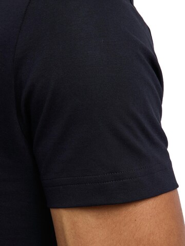FALKE Shirt 'Essential Cotton'‌‌‌‌‌‌‌‌ in Schwarz