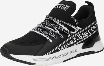 Baskets basses 'DYNAMIC' Versace Jeans Couture en noir : devant