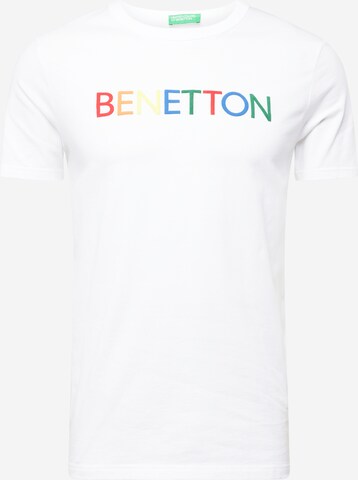 UNITED COLORS OF BENETTON Skjorte i hvit: forside