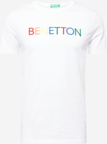 UNITED COLORS OF BENETTON Tričko – bílá: přední strana