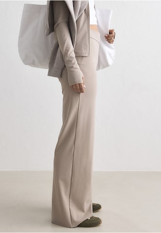 Aim'n Wide leg Workout Pants 'Sense' in Brown