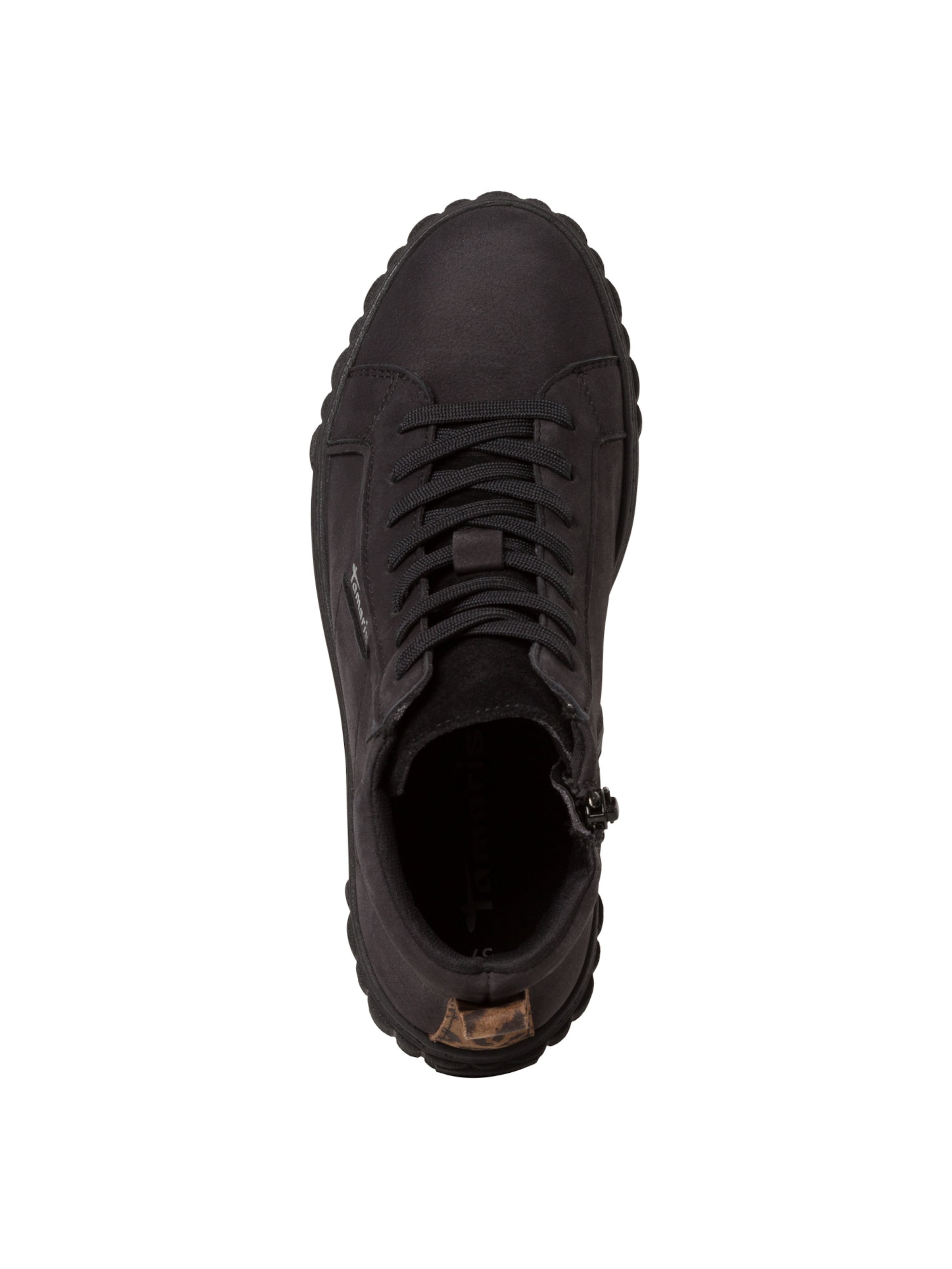 Bottines à lacets Tamaris en noir