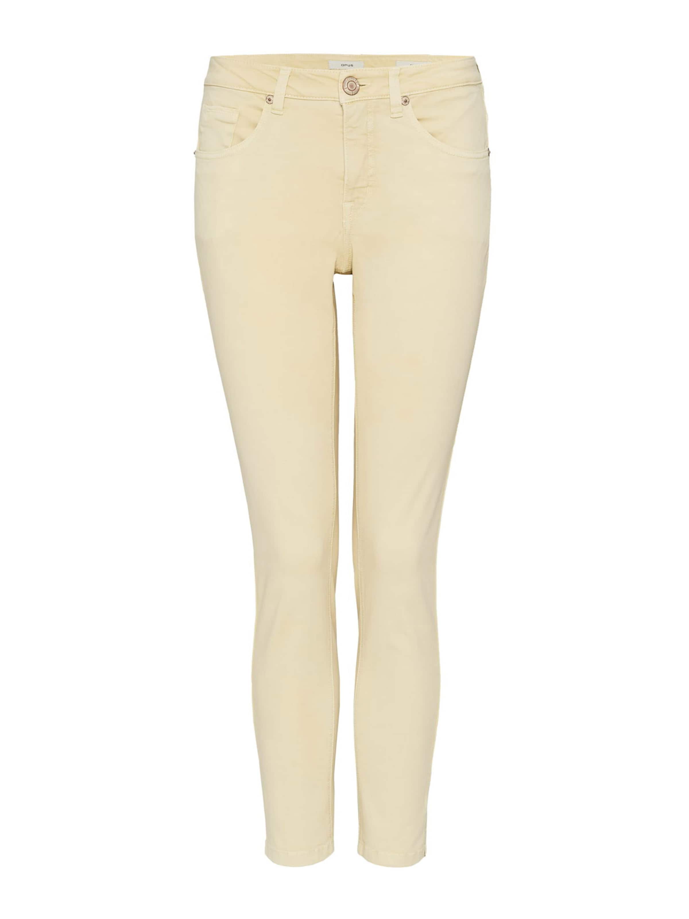 OPUS Skinny Jeans 'Elma' in Gelb: Vorderseite