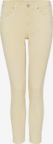 OPUS Skinny Jeans 'Elma' in Yellow: front