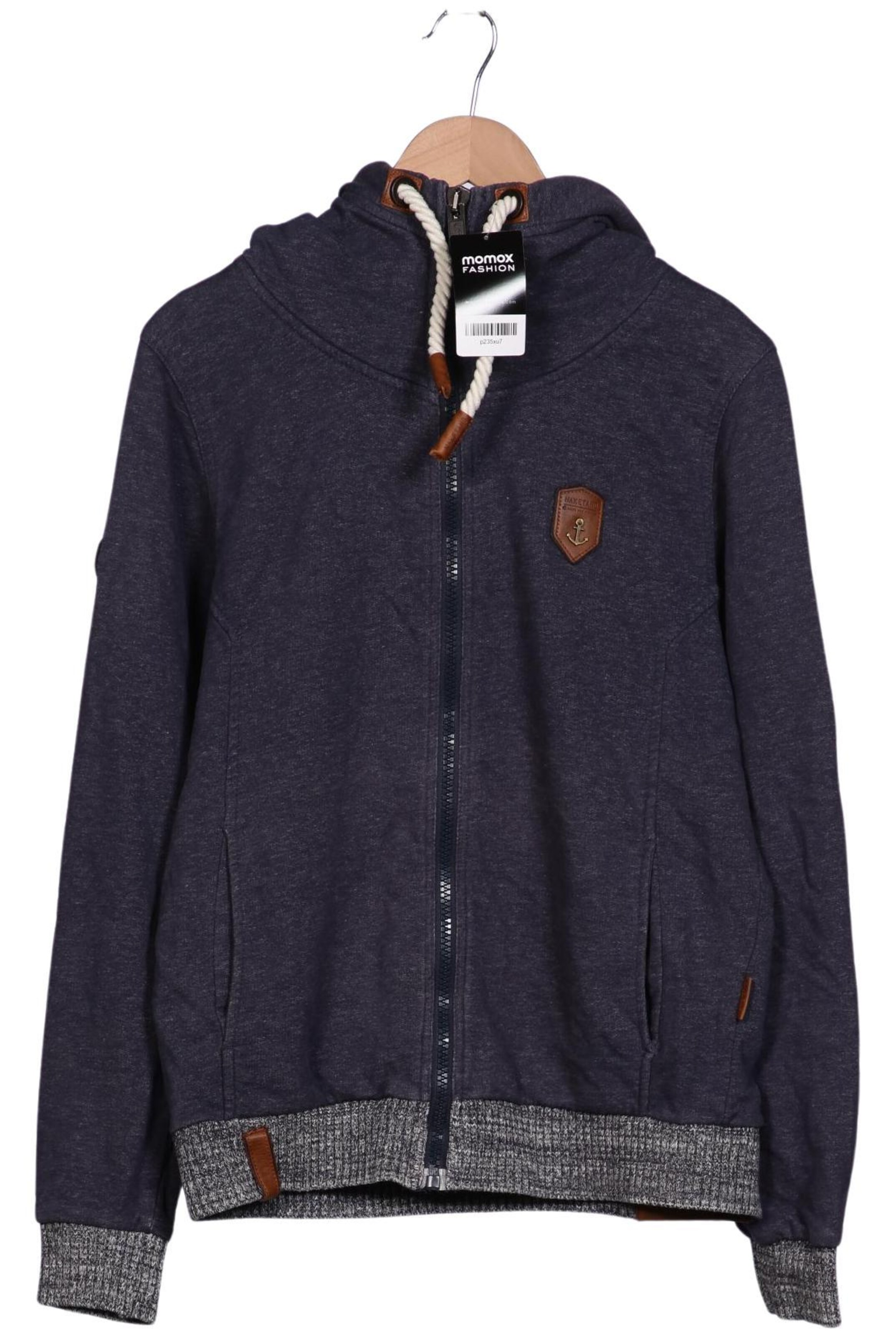 naketano Kapuzenpullover L in Blau: Vorderseite