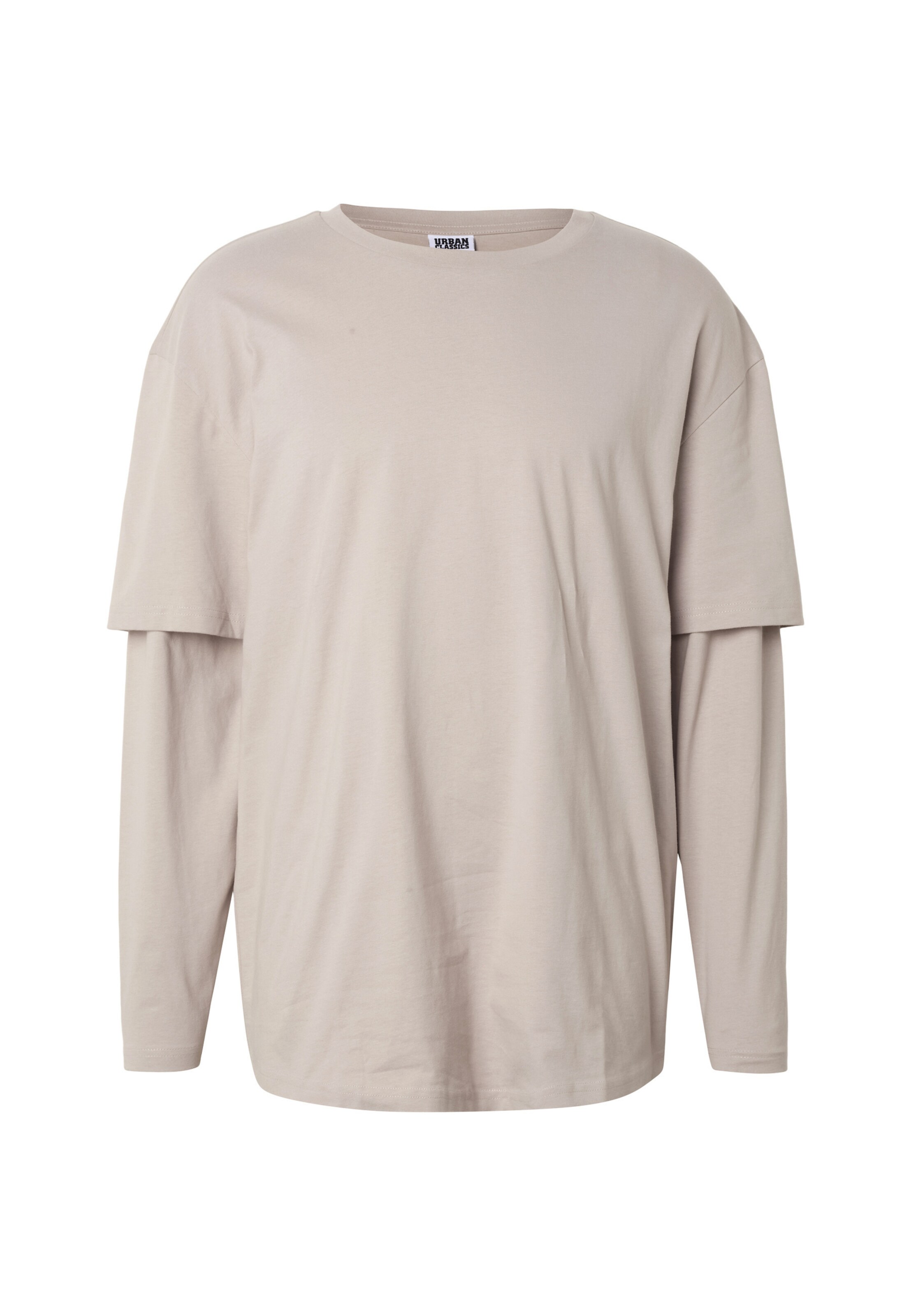 Urban Classics Shirt in Grijs: voorkant