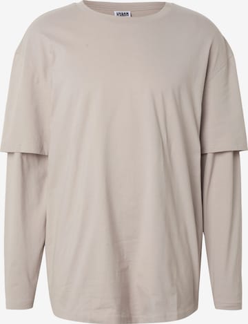 Urban Classics Shirt in Grijs: voorkant