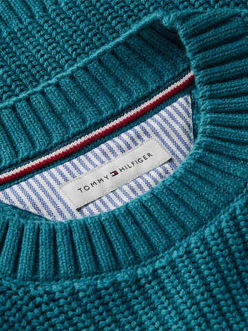 TOMMY HILFIGER Pullover 'Heritage' in Grün