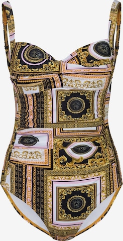 19V69 ITALIA Swimsuit 'Luana' in Yellow: front