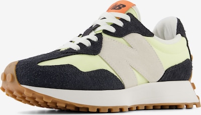 new balance Sneakers laag '327' in de kleur Nachtblauw / Pasteelgeel / Lichtgrijs / Perzik, Productweergave