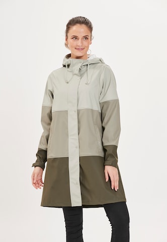 Manteau outdoor 'AGNETA W' Weather Report en gris : devant