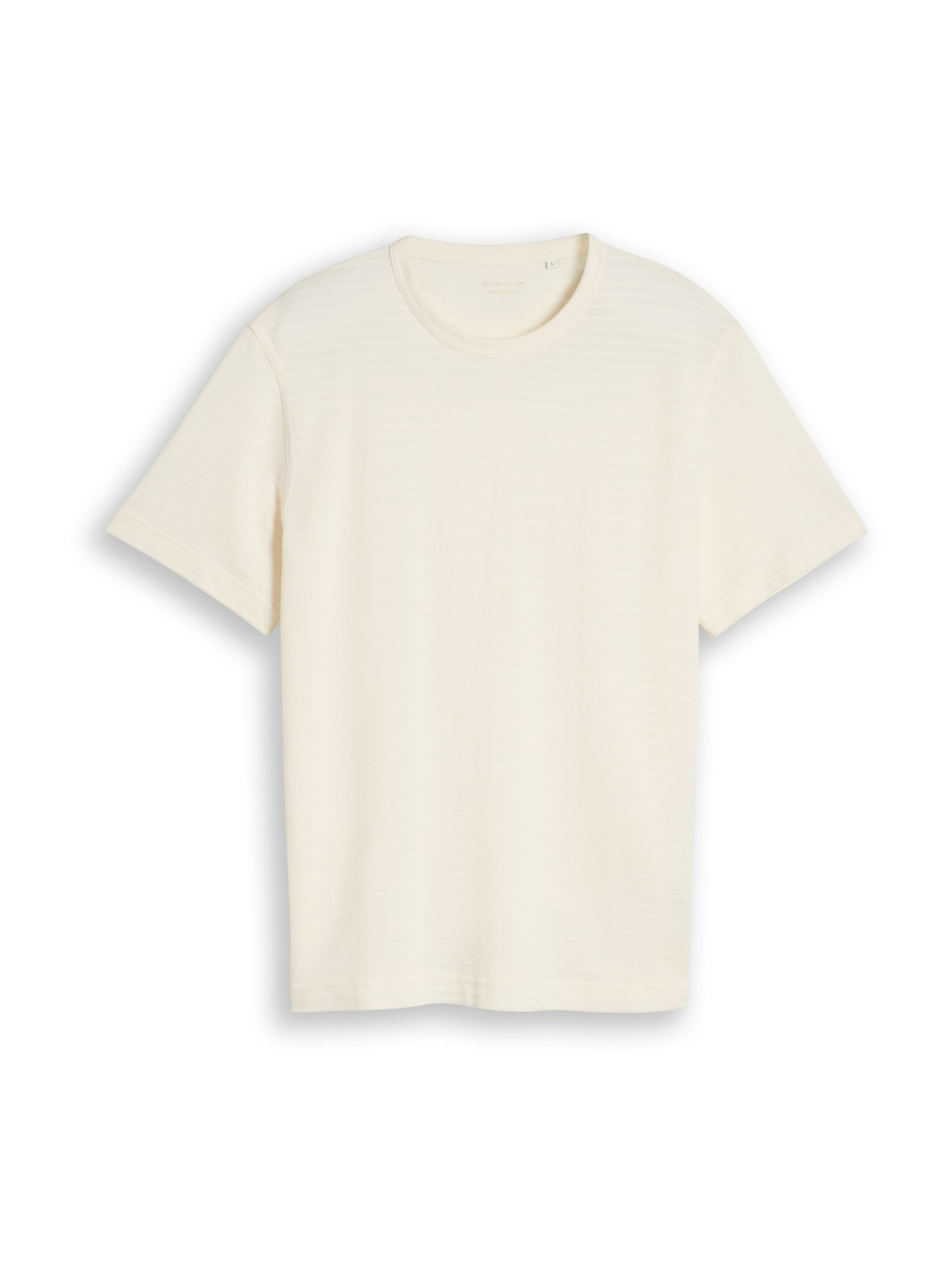 TOM TAILOR Shirt in Beige: front