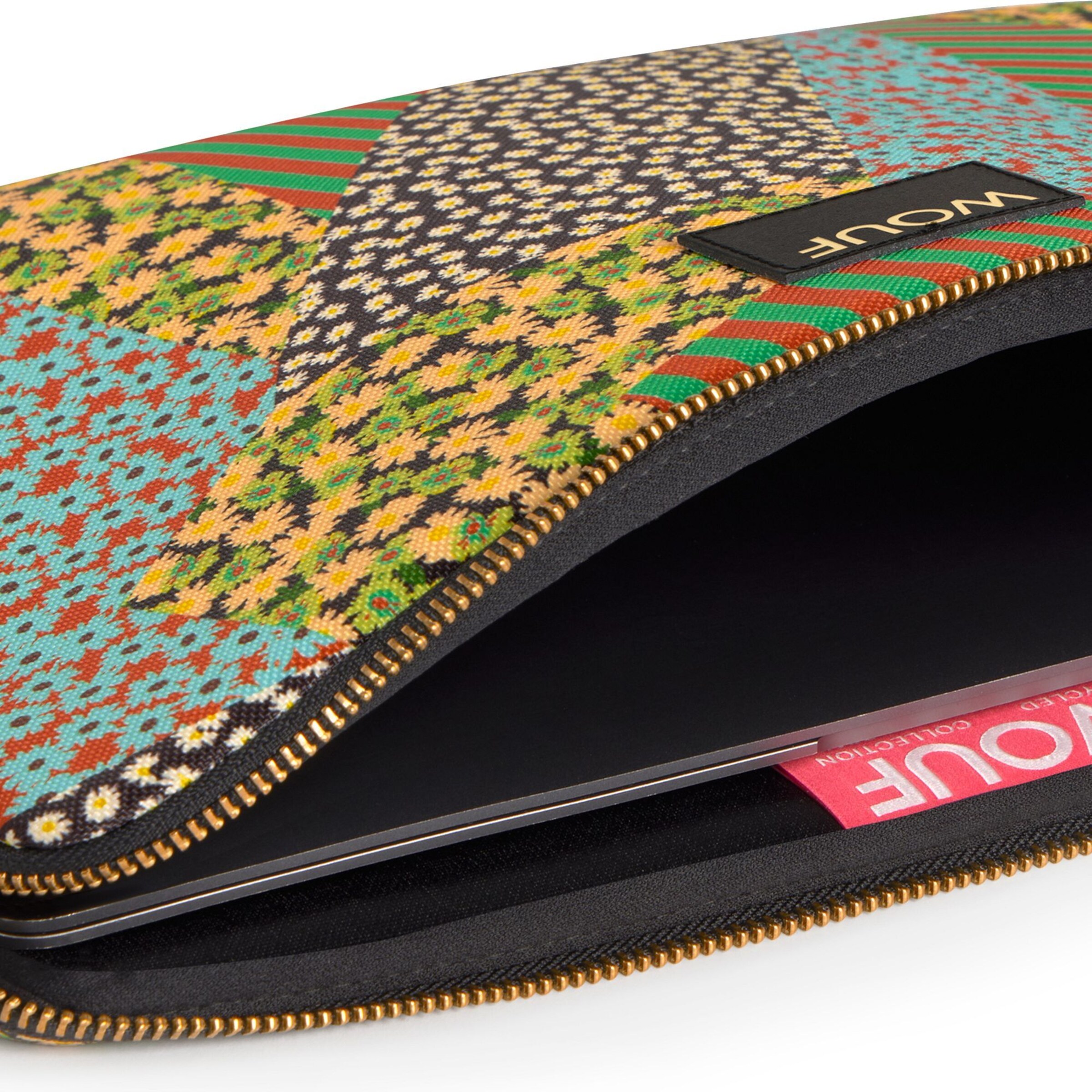 Sac d’ordinateur portable 'Daily' Wouf en jaune