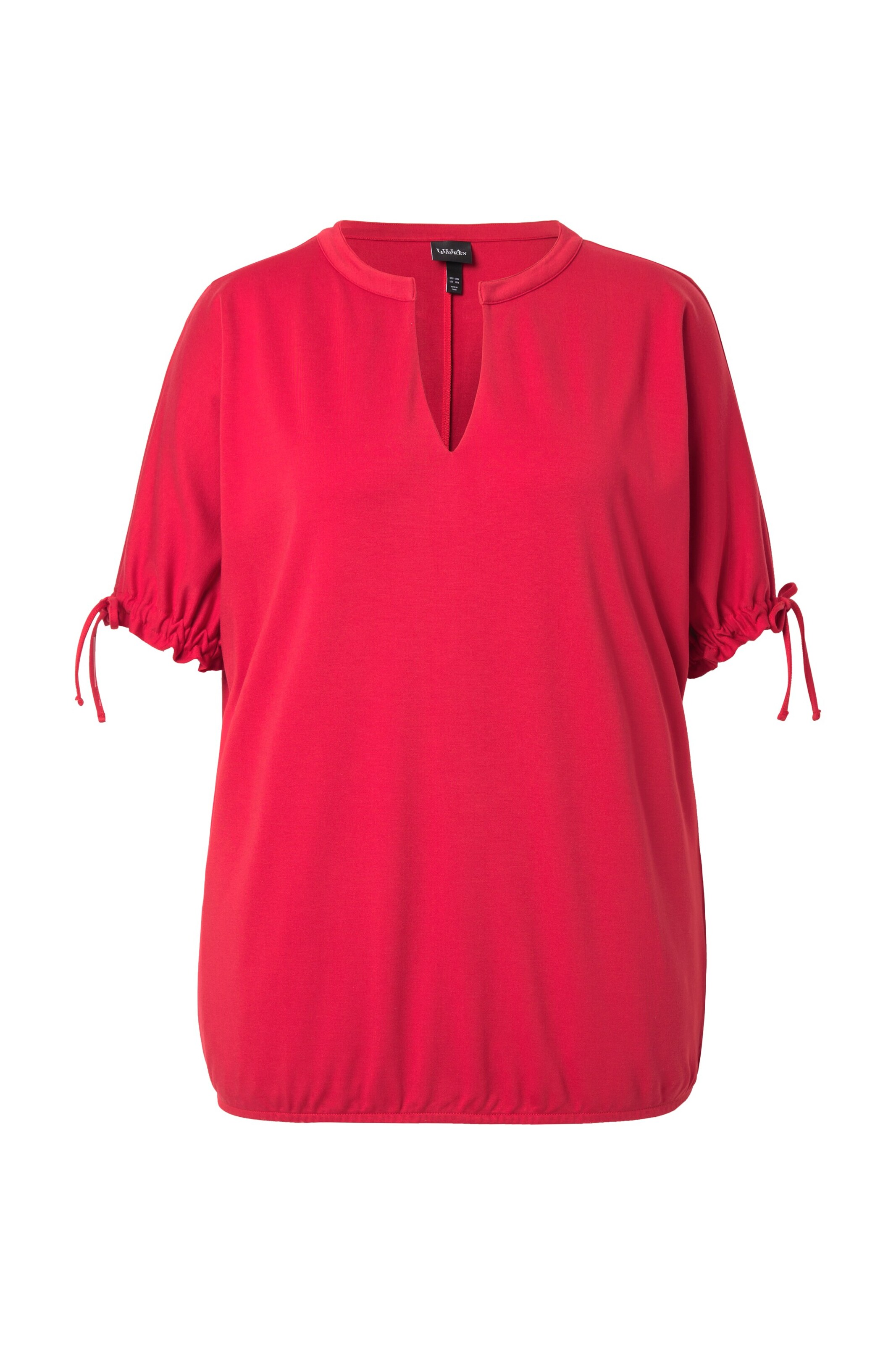 Ulla Popken Blusenshirt in Rot: Vorderseite