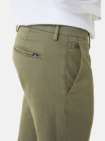 Regular Pantalon chino Boggi Milano en vert