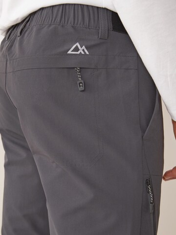 Next Slimfit Outdoorové kalhoty 'Duratrek' – šedá