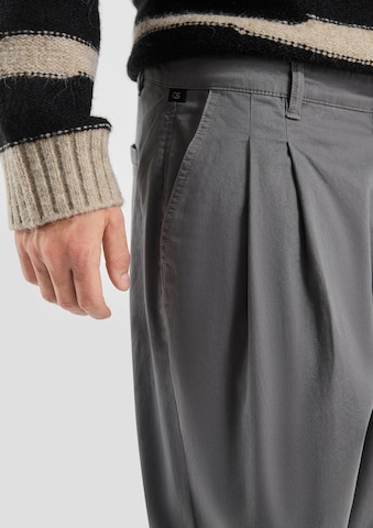 Loosefit Pantalon à pince QS en gris