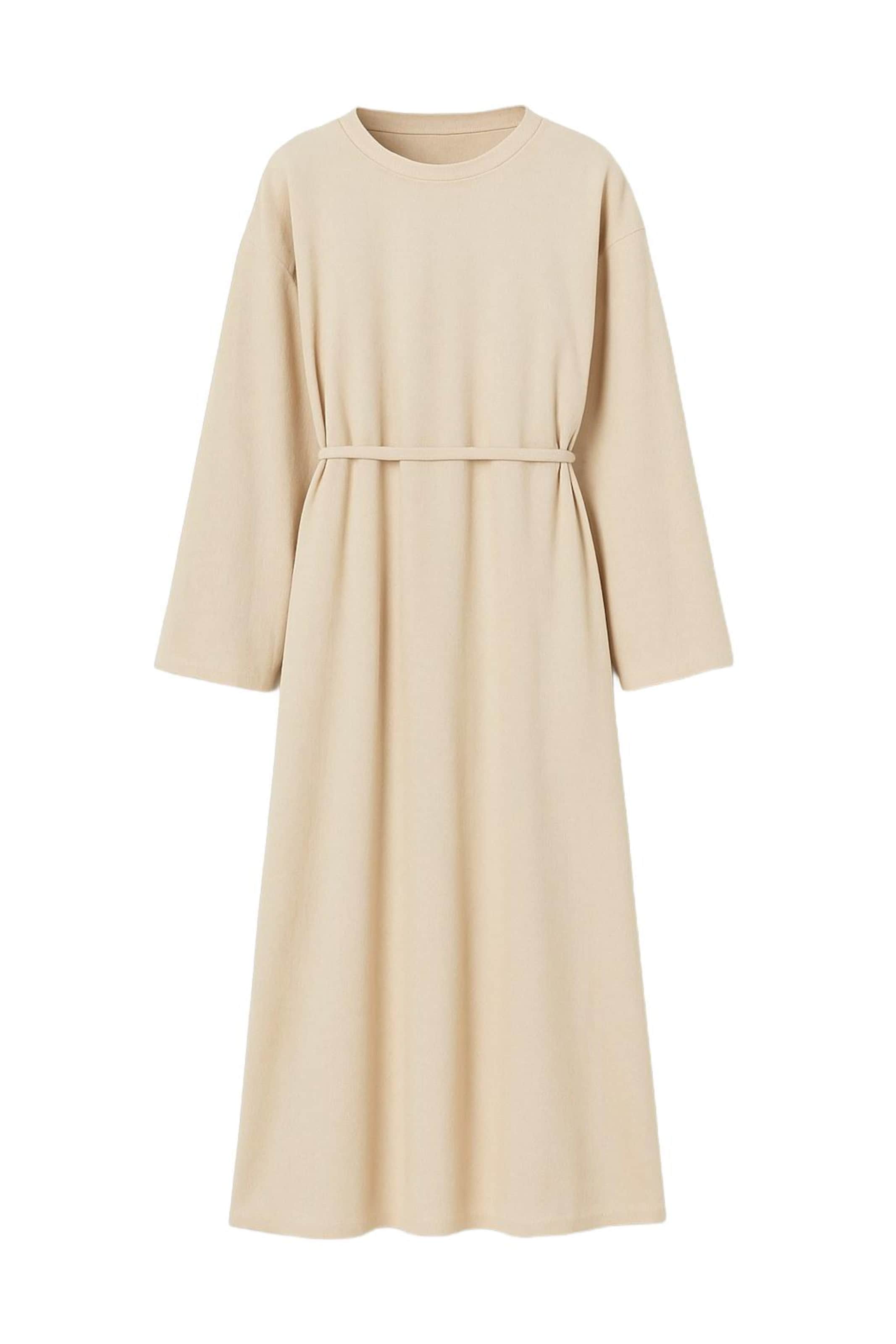 MANUKA Dress in Beige: front