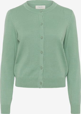 Part Two Strickjacke 'Tanisha' in Grün: Vorderseite