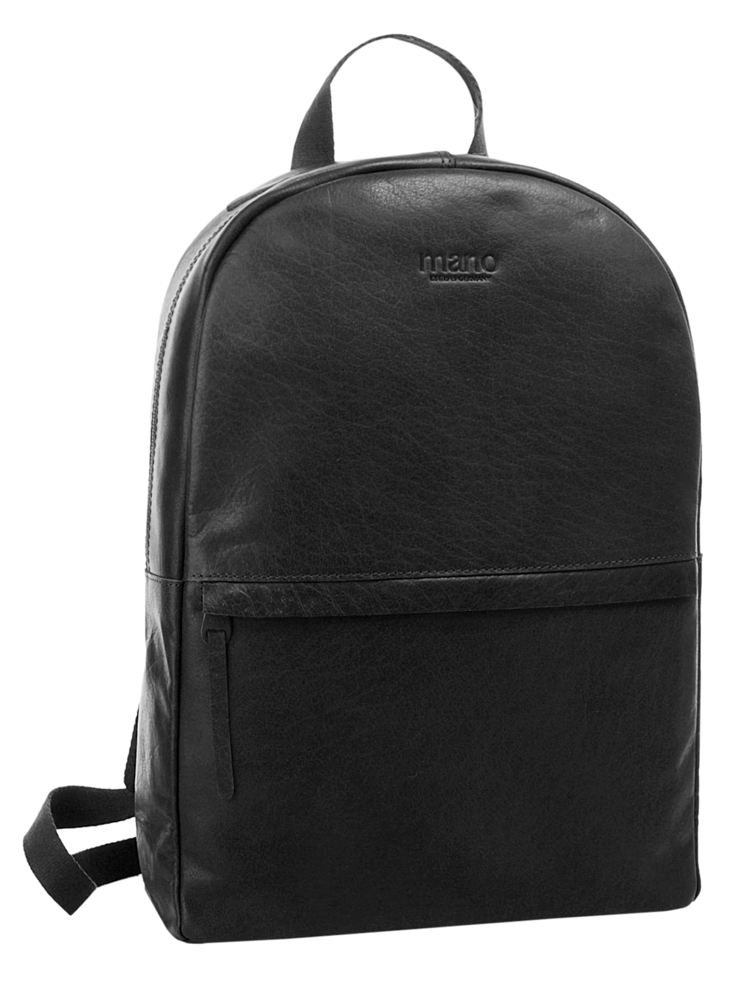 mano Rucksack 'DON PAOLO'‌‌‌‌‌‌‌‌ in Schwarz