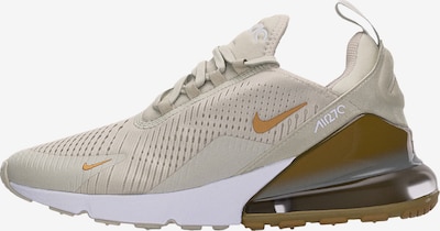 36 dydžio Sportbačiai be auliuko 'Air Max 270' iš Nike Sportswear, spalva – nebalintos drobės spalva / ruda / oranžinė, Prekių apžvalga