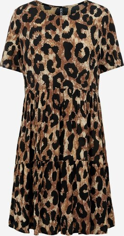 PIECES Dress 'Saga' in Brown: front