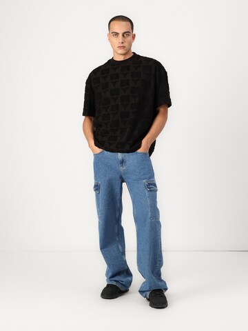 T-Shirt 'Ebnicher' Carlo Colucci en noir