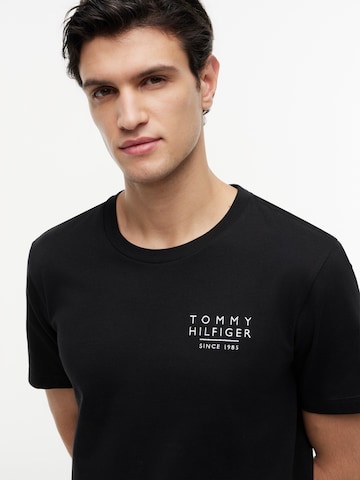 TOMMY HILFIGER - Camisa 'AMERICANA' em preto