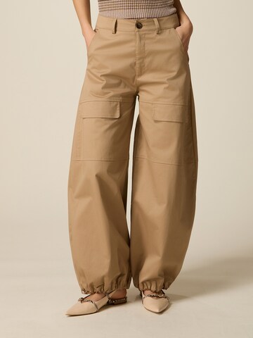Baggy Pantalon oltre en beige