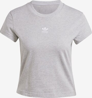 ADIDAS ORIGINALS T-shirt 'Essentials' i grå: framsida
