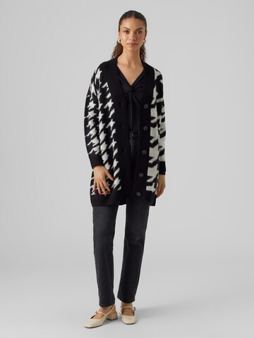 VERO MODA Strickjacke 'MIRA' in Schwarz