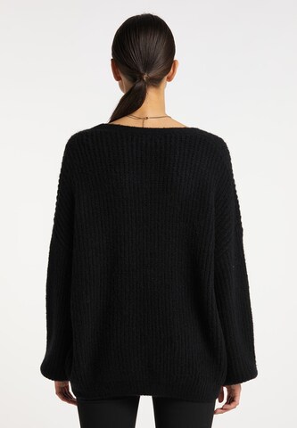 RISA Knit Cardigan in Black