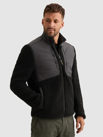 Veste mi-saison 'Sherpa hybrid jacket with zipper closure' PME Legend en gris