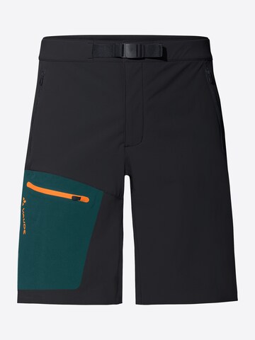 VAUDE Outdoor Pants 'Badile' in Black: front