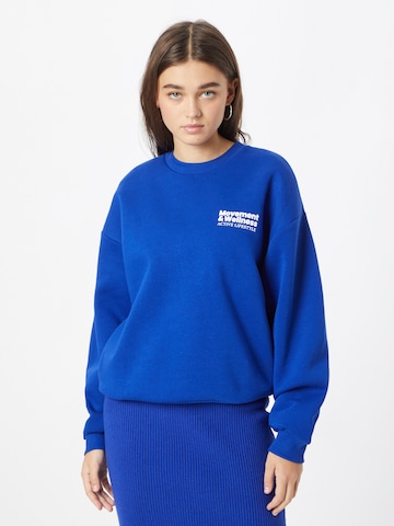 Gina Tricot Sweatshirt 'Riley' i blå: forside