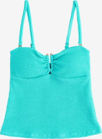 NextBandeau Tankini top - plava boja: prednji dio