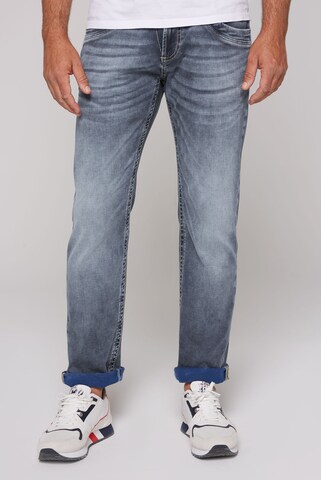 CAMP DAVID Regular Jeans in Grey: front