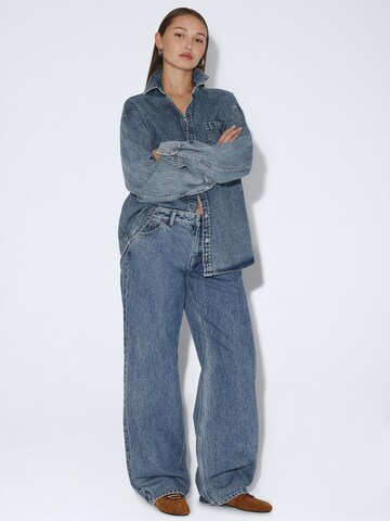 Dr. Denim Loosefit Jeans 'Hill Low Relaxed Jeans'‌‌‌‌‌‌ in Blau