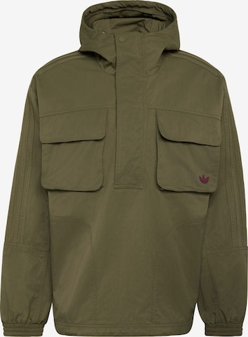 Veste mi-saison 'Britcore' ADIDAS ORIGINALS en vert : devant