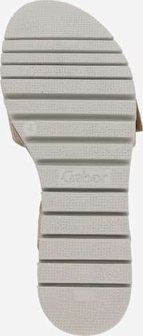 GABOR Sandalen met riem in Beige