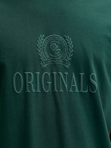 JACK & JONES Тениска 'JORFREDERIKSBERG' в зелено