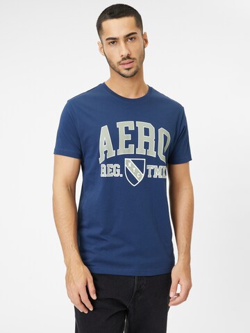 AÉROPOSTALE Bluser & t-shirts i blå: forside